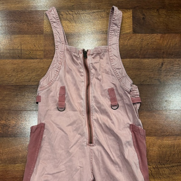 Free People Movement Fast Track Onesie in Withered Rose Women’s Size Small - Picture 3 of 8